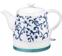 RBUDSPOLF Electric Kettle Ceramic Chinese Style Kettle Teapot-Retro 1.2L Jug, 1200W Water Fast for Tea, Coffee, Soup, Removable Base, Boil Dryion