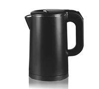 RBUDSPOLF Portable Electric Kettle Quiet Boil Kettle, Stainless Steel, 1000 W, 0.8Litre Rapid Boil, Automatic Power Off, Coffee Kettle/Black
