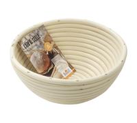 RBV Birkmann Gärkörbchen, rund, Ø 18 cm, Peddigrohr, Backform, Brot, Brotteig, k
