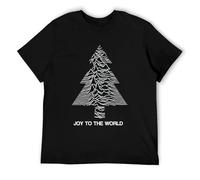 RBYSV Joy to The World Christmas Tree Gift Pulsar Division Printed t-Shirt Colour16 M