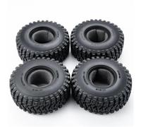 Rc 1.9-2.2in Rubber Tires For Traxxas For TRX4 For TRX6 1/10 Car | RC Car Replacement Parts & Accessories: rubber tires in multiple sizes for versatile crawler fitment RC Tires Hub Wheel