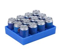 RC 12PCS Mini Cola Cans with Tray Decorative Accessories