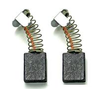 RC-18019939 Carbon Brushes Pair Carbon Brushes 6.5 x 13.5 x 17/19 mm for e.g. Bosch 3603M0340 PTS10 MK1 or Einhell Table Saws RT-TS 1725, RT-SM 305 L, KGSZ 3050