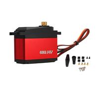 RC 40KG Metal Gear Servo Waterproof 6.0-7.4V for ARRMA 1/5 Outcast Kraton 8s Black Red