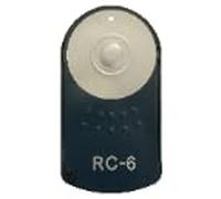 RC-6 Wireless Infrared Remote Shutter Release w/ CR2025 Battery For Canon Camera