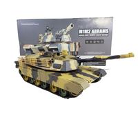 RC Abrams Tank 1/24 RTR Large Scale RC M1A2 Lights Sound BB IR Heng Long Army UK