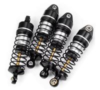 RC Absorbers Models Compatible With GRANITE For GROM For Typhon For Grom For Mojave For Grom Mega 380 1/18 1/14 RC Car Upgrade Parts Shock Absorber(Black)