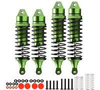 RC Absorbers Models For Arrma For Vorteks Ara4305v3 Ara4105v4 Ara330722 Ara330723 1/10 Aluminum Front And Rear Shock Absorbers Rc(Green)