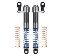 RC Absorbers Parts For Axial For SCX10 90046 For TRX4 For Capra For Redcat 1/10 80-100mm Adjustable Large Bore Oil Metal Shock Absorber RC Track(Titanium)