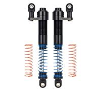 RC Absorbers Parts For Axial For SCX10 90046 For TRX4 For Capra For Redcat Gen8 1/10 100mm Metal Adjustable Large Bore Oil Shock Absorber RC Crawler(Black)