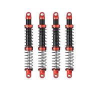 RC Absorbers Parts For Axial For SCX10 D90 For TRX4 1/10 75-125mm 4-piece Oil-adjustable For Spring Shock Absorber Set RC Car Truck Crawler(105mm)