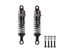 RC Absorbers Parts For FS For Racing Off-Road Monster Truck 736092 73603 73801 1/18 2Pc/4Pc Alloy 52-64mm Adjustable Oil Shock Absorber Remote Control Car Parts(Gray,2PCS)