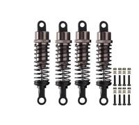 RC Absorbers Parts For FS For Racing Off-Road Monster Truck 736092 73603 73801 1/18 2Pc/4Pc Alloy 52-64mm Adjustable Oil Shock Absorber Remote Control Car Parts(Gray,4PCS)