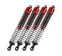RC Absorbers Parts For LC Truggy 1/10 52-120mm 4-Piece Shock Absorber Road Trip Drift Monster Truck Off-Road For Racing RC Car Upgrade Parts(Red,120mm)