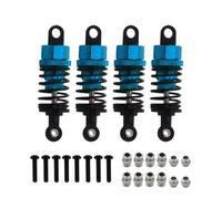 RC Absorbers Parts For Tamiya For TT02 For TT01 M05 For HPI For HSP For Kyosho 1/10 Aluminum Alloy Oil Shock Absorber RC Road Drift For Racing(Blue,4pcs)
