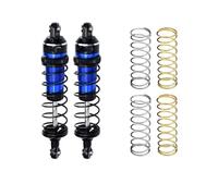 RC Absorbers Parts For Traxxas For Mini For Maxx For Xrt 3760 10765 87mm Aluminum Alloy Front Rear Adjustable For Spring Shock Absorber Damping Parts(Blue)