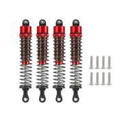 RC Absorbers Parts For Truggy For Buggy Monster Trucks 1/10 52mm-120mm 4pcs Oil Filled Shock Absorbers RC Road Trip Drift Car Upgrade Parts(Red,100mm)