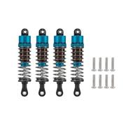 RC Absorbers Parts For Truggy For Buggy Monster Trucks 1/10 52mm-120mm 4pcs Oil Filled Shock Absorbers RC Road Trip Drift Car Upgrade Parts(Blue,85mm)