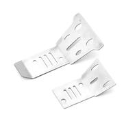 RC Accessories Compatible With Arrma For Mojave For Grom 1/14 RC Car Upgrade Parts Accessories 2pcs Steel Front And Rear For Chassis Armor Protector