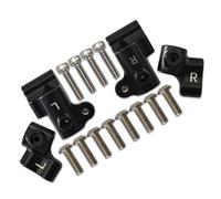 RC Accessories Compatible With ARRMA For OUTCAST For NOTORIOUS 6S For BLX 1/8 RC Car Metal Front Rear Body Post Mount Shell Column Fixed For Seat Bracket(Black)