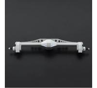 RC Accessories Compatible With Axial For Capra 1.9 For Unlimited Trail For UTB Currie F9 1/10 RC Crawler Car Parts Aluminum Alloy Front Rear Portal Axle(Silver,Rear)