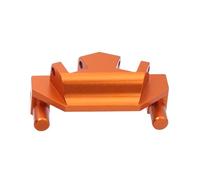 RC Accessories Compatible With Axial For Capra UTB10 For Anti For Squat For Currie F9 CP44 Portal Axle Rear Upper Link Riser Mount 1/10 RC Car Parts(Orange)