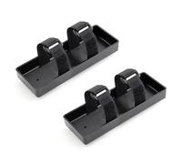 RC Accessories Compatible With Axial For SCX10 For Traxxas For TRX4 D90 1/8 1/10 RC Crawler Car Parts 2 Set Plastic Battery Tray Case Battery Box Bracket