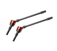 RC Accessories Compatible With Axial For Scx10 II 90046 90047 59 60 2pcs Hard Steel Front Rear Axle CVD Drive Shaft Dogbone 1/10 Rc Crawler Car(Front)