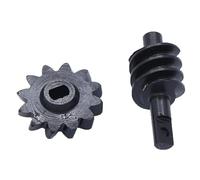 RC Accessories Compatible With Axial For SCX24 For Bronco C10 For Deadbolt For Wrangler For Gladiator 1/24 RC Crawler Car Axle Overdrive Worm Gear Set(12T)