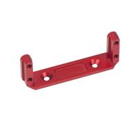 RC Accessories Compatible With Capra 1.9UTB For Vanquish F9 For SCX10 III 1/10 RC Crawler Car Upgrade Parts Portal Axle CNC Aluminum Servo Mount(Red)