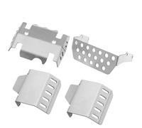RC Accessories Compatible With CROSSRC for EMOX 1/8 RC For Climbing For Model Car Metal Armor For Chassis Armor Accessories Guard Armor