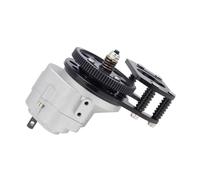 RC Accessories Compatible With D90 II D110 For Gelande Metal Single For Speed Transmission With Motor Gear Mount For 1/10 RC Track Car(Silver)