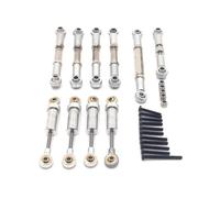 RC Accessories Compatible With FMS For Xiaoqi For FCX24 1/24 RC Car Parts Accessories Metal Upgrade Shock Absorber Tie Rod Steering Link