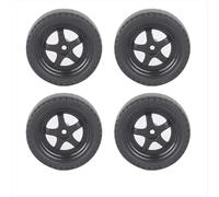 RC Accessories Compatible With LDRC LD1201 P06 For WPL B14 B24 C14 C24 C34 C44 RC Car Upgrade Accessories 4Pcs Drift Tire Wheel Hard Tyre