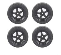 RC Accessories Compatible With LDRC LD1201 P06 For WPL B14 B24 C14 C24 C34 C44 RC Car Upgrade Parts Accessories 4Pcs Drift Tire Wheel Hard Tyre