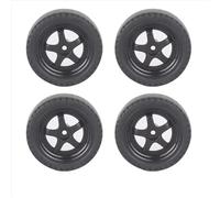 RC Accessories Compatible With LDRC LD1201 P06 For WPL B14 B24 C14 C24 C34 C44 RC Car Upgrade Parts 4 PCS RC Drift Tire Wheel Hard Tyre