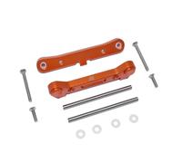 RC Accessories Compatible With LOSI For Lasernut U4 For Tenacity DB Pro 1/10 RC Car Metal Rear Suspension Arm Mount Fixed Block Upgrade Parts(Orange)