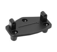 RC Accessories Compatible With LOSI For Mini For LMT 4X4 For Brushed For Monster Truck Servo Base Stand 1/18 RC Car Parts Aluminum Servo Mount Bracket(Black)
