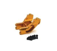 RC Accessories Compatible With MJX 14209 14210 1/14 Remote Control Car Upgrade Accessories Parts Metal Tail Wing Mount Bracket(Yellow)