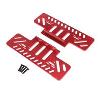 RC Accessories Compatible With MN For MN128 MN86 G500 1/12 Remote Control Car Upgrade Modification Accessory Parts Metal Foot Pedal(Red)