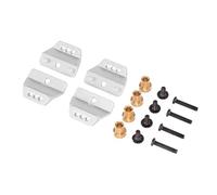 RC Accessories Compatible With MN For MN168 For MN82 LC79 For MN78 99s V2 1/12 Remote Control Car Metal Upgrade Accessories Parts Shock Absorber Bracket(Silver)