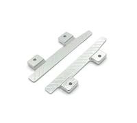 RC Accessories Compatible With MN82 LC79 For MN78 1/12 RC Crawler Car Replacement Upgrade Parts Aluminum Side Pedal Modification Left Right Foot Pedals(Silver)