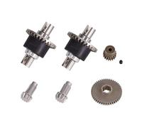RC Accessories Compatible With SCY 16101 16102 16103 16201 1/16 RC Car Metal Upgrade Modified Parts Differential Gear Motor Teeth Reduction Teeth