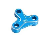 RC Accessories Compatible With TAMIYA XV02 1/10 Remote Control Car Upgrade Modification Accessories Part Metal Steering Fixed Cover(Blue)