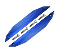 RC Accessories Compatible With Traxxas For MAXX V2 2.0 4S 4WD For Monster Truck 1/10 RC Car Parts Outer Wing Guard For Chassis Nerf Bars Side Skirt Set(Blue)