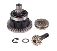RC Accessories Compatible With Traxxas For Trx4 For Trx6 1/10 RC Crawler Car Upgrade Parts Front Rear Differential Gear Pinion Gear Assembly