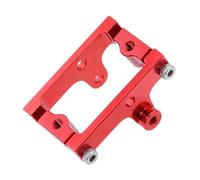 RC Accessories Compatible with Traxxas for TRX4M for Bronco for Defender for JJRC C8801 AX-8560 1/18 RC Car Upgrades Servo Mount Aluminum Servo Bracket(Red)