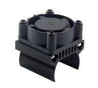 RC Accessories Compatible With TRAXXAS TRX4 TRX4-M For Axial Scx24 1/18 RC Crawler Car Upgrade Parts Accessories 180 Motor Cooling Fan Heat Sink(Black)
