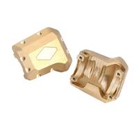 RC Accessories Compatible With TRX-4 8280 2PCS 59g Brass Front Rear Differential Axle Cover 1/10 RC Crawler Car Upgrade Parts