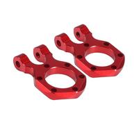 RC Accessories Compatible With TRX4 For SCX10 For Wrangler For Gladiator For Element For Enduro TF2 2Pcs Tow Hook Winch Bumper D-ring 1:10 RC Car Crawler(Red)